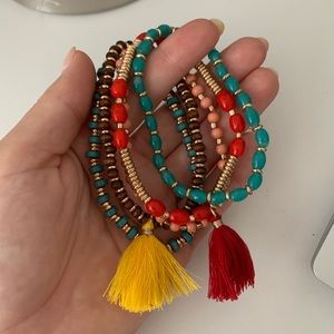 Francescas bracelet stack